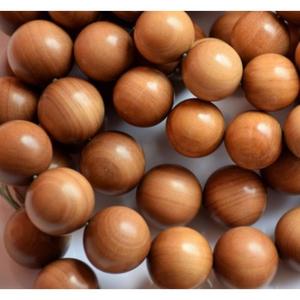 Collier de perles de bois de santal naturel Mala 108 perles de méditation bouddhiste traditionnelle Mala de prière pour le yoga et l'usage spirituel à vendre - Product Image 2