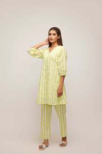 Último diseñador Western Women Ladies Uso diario Ropa de mujer Co-ords largos Diseñador hecho a mano Sólido Personalizar Ropa Vestidos - Product Image 2
