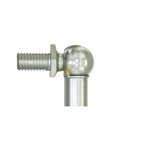 ข้อต่อลูกกลม M10-M10 BJ147 DIN71802แกนยึดเหล็กชุบสังกะสีสำหรับอุตสาหกรรมถ้วยขนาด16มม. - Product Image 1