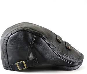 Chapeau en cuir intemporel pour l'aventure Durable, confortable et conçu pour la vie en plein air - Product Image 4