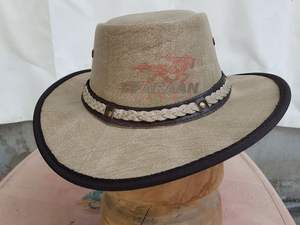 Sombreros de Vaquero Nuevos, de Ala Ancha, Estilo Occidental, para Hombre y Mujer, Gorra de Vaquero Occidental, Sombreros de Cuero PU de Pakistán - Product Image 6