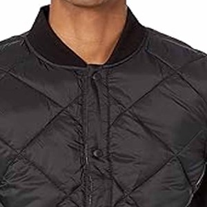 Doudounes noires temps froid hiver bulle doudoune veste pour hommes haute qualité doudounes robe sport - Product Image 2