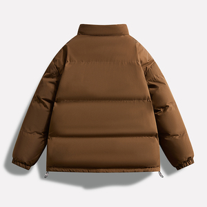 Personalizado de longitud media grueso Puffer logotipo europeo Otoño Invierno nuevo algodón acolchado de talla grande suelto estilo polar comodidad - Product Image 5