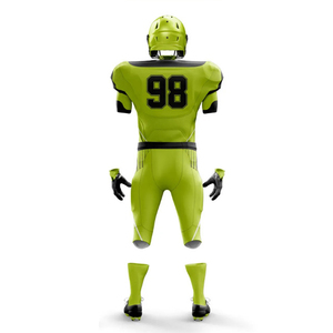 2026 Premium Quality American Football Uniform 100% Polyester Team Wear OEM Serviced Durable Sportswear Trendy Athletic Fit - Product Image 4