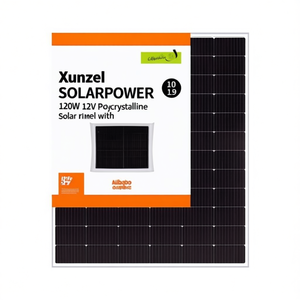 Panel Solar Policristalino Xunzel SOLARPOWER de 120W 12V con Certificado TUV - Product Image 2