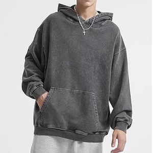 Sudadera con capucha para hombre Sudadera con capucha de lana de gran tamaño Sudaderas CON CAPUCHA DE MODA Sudadera con capucha de manga larga informal - Product Image 2