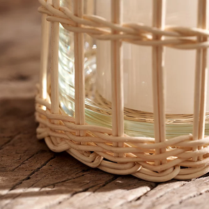 Promotions! Nouveau produit TienPhong vente en gros 2024 bougeoir en rotin Ruskin pour salon chambre - Product Image 3