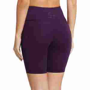 Shorts Deportivos de Alta Calidad para Mujer, Cintura Media, Efecto Push-Up, Secado Rápido, Transpirables, 100% Algodón, Forro Polar, Resistentes al Viento - Product Image 4