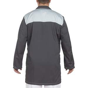 Overol de Trabajo Unisex de Algodón con Múltiples Bolsillos CBF Balducci Group, Gris Claro/Gris Oscuro, Ropa Industrial - Product Image 4