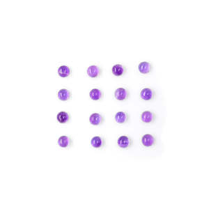 Natural Brazil Amethyst Calibrated Cabochon <b>Rounds</b> 5mm 6mm Moonstone Turquoise Opal Yellow Green Marquise Oval <b>Cushion</b> Pear - Product Image 5