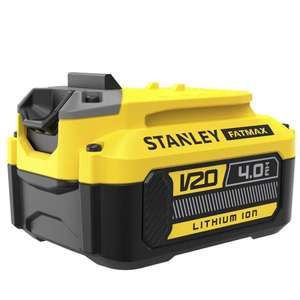 แบตเตอรี่ลิเธียม Stanley 18V 4.0 AH สำหรับเครื่องมือไฟฟ้า - Product Image 1