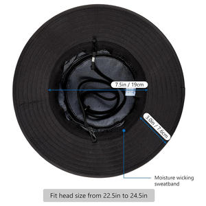 Chapeaux seau streetwear décontractés personnalisés avec broderie par impression de logo, mode extérieure d'été, protection solaire, fournisseur OEM - Product Image 6