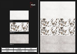 Meilleur prix et qualité Carreaux de sol en porcelaine polis blancs contemporains antidérapants 300x600mm carreaux de mur en céramique épaisseur 8mm - Product Image 4