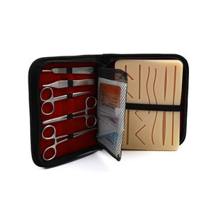 Kit de ejercicios de entrenamiento de sutura quirúrgica para estudiantes de medicina con almohadillas de sutura e instrumentos de entrenamiento de sutura - Product Image 4