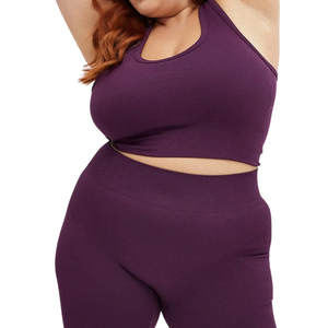 Top Deportivo de Yoga de Talla Grande, Sin Mangas, Elástico, Ropa Deportiva Activa, para Entrenamiento, Fitness, Gimnasio, Ropa Deportiva Cómoda para Mujer - Product Image 4