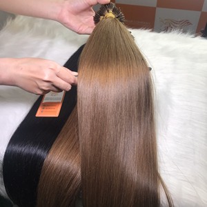 Extensiones de cabello humano de alta calidad Vietnam grado 12A I Tip extensiones de cabello Remy - Product Image 2