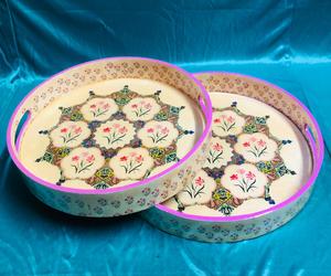 Combinaison de matériaux d'œuvres d'art en résine et en bois sur mesure pour la décoration intérieure pour un affichage astucieux - Product Image 2