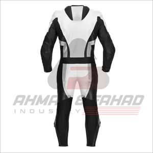 Trajes de moto de cuero genuino de la industria A & F, chaqueta de desgaste de carreras de automóviles, trajes de moto de cuero de diseño Premium personalizado de alta calidad - Product Image 5