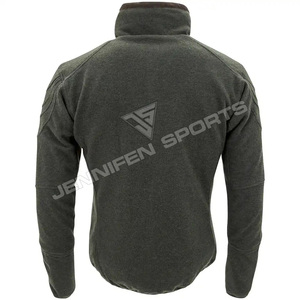 เสื้อแจ็กเก็ต100% ล่าสัตว์กลางแจ้งผู้ชายผ้าถักมีซิปปิดกระเป๋าด้านหน้าภายในซับโพลีเอสเตอร์ - Product Image 2