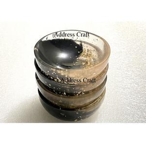 Mini bol en résine créatif de luxe personnaliser bol en résine fait à la main vente chaude décor de mariage de table mini plateau de bol de fruits en résine - Product Image 1