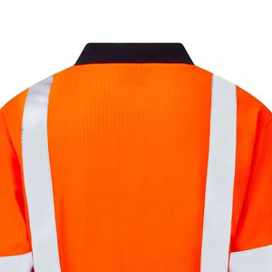 Camiseta de Seguridad de Alta Visibilidad para Trabajo de Construcción, Ropa de Trabajo con Logotipo Personalizado, Manga Larga, Tejido Transpirable, Puños Acanalados, Camisa Reflectante de Seguridad - Product Image 6