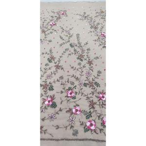 Tela de Vestir de Diseño de Lujo con Pedrería y Bordado, la Mejor Calidad, Suave y Cómoda para Niñas a un Precio Accesible - Product Image 1