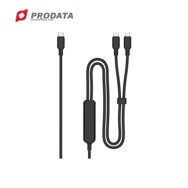 PRODATA Fast Charging 2 in 1 USB2.0 Type C Data Cable for Electronic Use