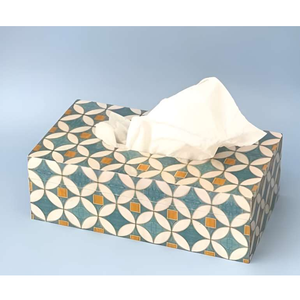 Caja de pañuelos de madera impresa con esmalte, regalo, decoración de boda, soporte para pañuelos faciales, precio más bajo personalizado - Product Image 5