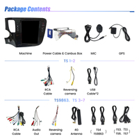Radio de Coche MEKEDE TS con Sistema de Audio Android, Reproductor con WIFI 4G, Compatible con DVR, DSP y TMPS para Mitsubishi Outlander 2012-2018