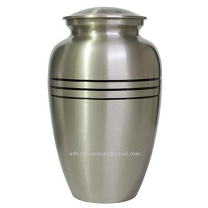 High Quality Brass Cremation Urn Adults Custom <b>Engraved</b> Birds Going Home Flowers Human Ashes Funeral-Printed Funeral Supplies - Product Image 5