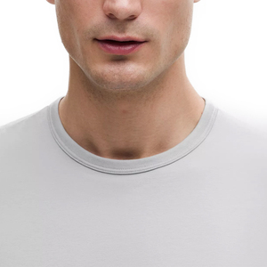 Nueva Camiseta Clásica 100% Algodón con Bordado Frontal, Ecológica, Personalizable para Hombre, OEM, ODM, Ropa Urbana Sostenible, Marca Privada - Product Image 3