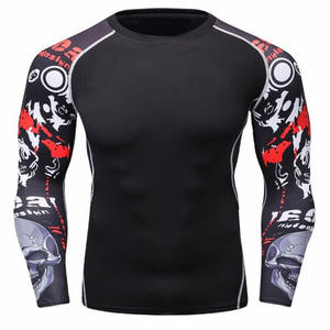 Sublimation Vente à Chaud Dernier design MMA Grappling Rash Guard Fitness Wear Rash Guard Top Qualité Gym Exercice Rash Guards - Product Image 2