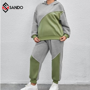 ชุดกีฬาวิ่งน้ำหนักเบามีฮู้ดสำหรับผู้หญิงชุดวอร์มผ้าไนลอนระบายอากาศได้ดีไซส์ใหญ่พิเศษพิมพ์ลาย2 - Product Image 5