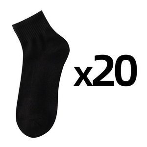 5/10/20 Pairs Neutral Solid Color Round Neck <b>Socks</b> Spring Summer Sweat Absorbing Breathable <b>Soft</b> Comfortable Couple Sports <b>Socks</b> - Product Image 6