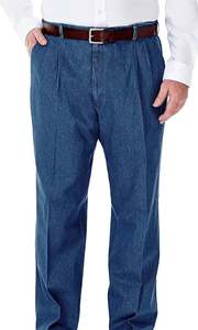 Pantalon en jean décontracté pour homme de qualité supérieure, coupe classique, vêtements décontractés, tissu en jean, pantalon en jean pour homme - Product Image 5