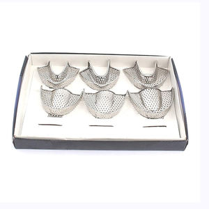 Plateau fermé plateaux d'empreintes dentaires pour procédures prosthodontiques fixes plateaux d'empreintes dentaires personnalisés utilisés dans la bouche pleine - Product Image 5