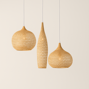 LÁMPARA DE RATÁN MODERNA, NUEVO, ÚLTIMO DISEÑO, ECOLÓGICO, HOGAR, HOTEL, LUCES DE GABINETE DE NAVIDAD DECORATIVAS - Product Image 2