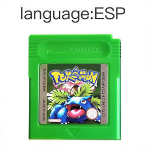 Pokemoned série espagnol ESP cartouche uniquement jeux vidéo <span class=keywords><strong>rouge</strong></span> <span class=keywords><strong>bleu</strong></span> vert or ruban cristal <span class=keywords><strong>jaune</strong></span> pour Gbc - Product Image 2