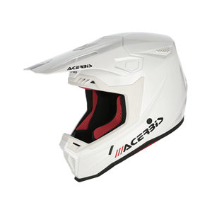 Casco da Corsa Off-Road Acerbis WHOOPS Taglia XL con Doppia Visiera in Materiale PC, Nuova Condizione - Product Image 1