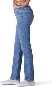 Best Supplier Wholesale Custom OEM Design <b>Women</b> <b>Jeans</b> Pant Solid Color Breathable Material Plus Size <b>for</b> Winter - Product Image 6