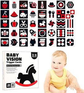 Stimulez la croissance cognitive précoce avec des cartes de stimulation visuelle à contraste élevé Montessori de qualité supérieure, présentant un produit personnalisé élégant - Product Image 2