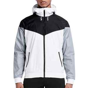 Veste coupe-vent d'extérieur pour hommes de printemps séchage rapide respirant réversible imperméable fermeture éclair décontracté sport alpinisme Style - Product Image 2