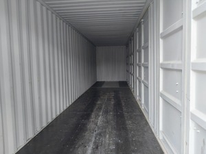 Conteneur maritime 40HC Dry High Cube en acier avec panneaux sandwich, capacité 68 m³, plancher en bois, neuf et d'occasion - Product Image 2