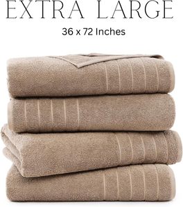 Luxury Cotton Soft Quick-Dry Compressed Eco-Friendly Cotton Bath Towel Sheets for Home Hotel Travel Sports Great Gift - Product Image 2