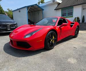 Prêt à expédier Fer-rari 488 Spider RWD Sièges en cuir Direction gauche Carburant électrique avec caméra arrière Livraison porte à porte - Product Image 1