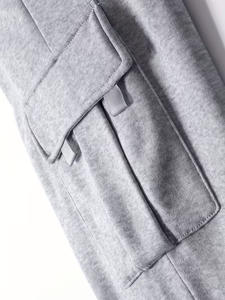 กางเกงขาสั้นคาร์โก้ผ้าฝ้ายระบายอากาศสำหรับออกกำลังกายผู้ชาย ผลิตในบังกลาเทศ รับผลิตตามแบบ พร้อมปักโลโก้ตามสั่ง - Product Image 5