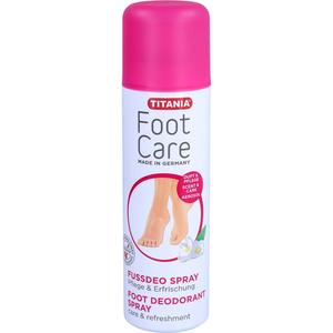 Desodorante en Aerosol para Pies TITANIA 150 ml Resistente al Sudor con Extracto de Cola de Caballo y Aceite de Salvia, Fragancia Cítrica Fresca - Product Image 6