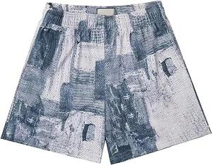 Bsci กางเกงขาสั้นบาสเก็ตบอลสำหรับฤดูร้อนกางเกงขาสั้นตาข่ายสำหรับเล่นกีฬากีฬาวิ่งออกกำลังกายกางเกงขี่จักรยานกางเกงขาสั้นบาสเก็ตบอล - Product Image 2