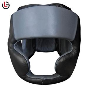 High Quality Adult <b>Protective</b> Leather Head Guard New Arrival Winter Sports <b>Gear</b> for <b>Boxing</b> & MMA Training Breathable Feature - Product Image 1