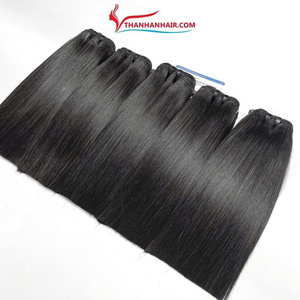 Trama de pelo vietnamita crudo hueso recto cutícula alineada precio de fábrica al por mayor buena calidad de 100% pelo real sin procesar - Product Image 2